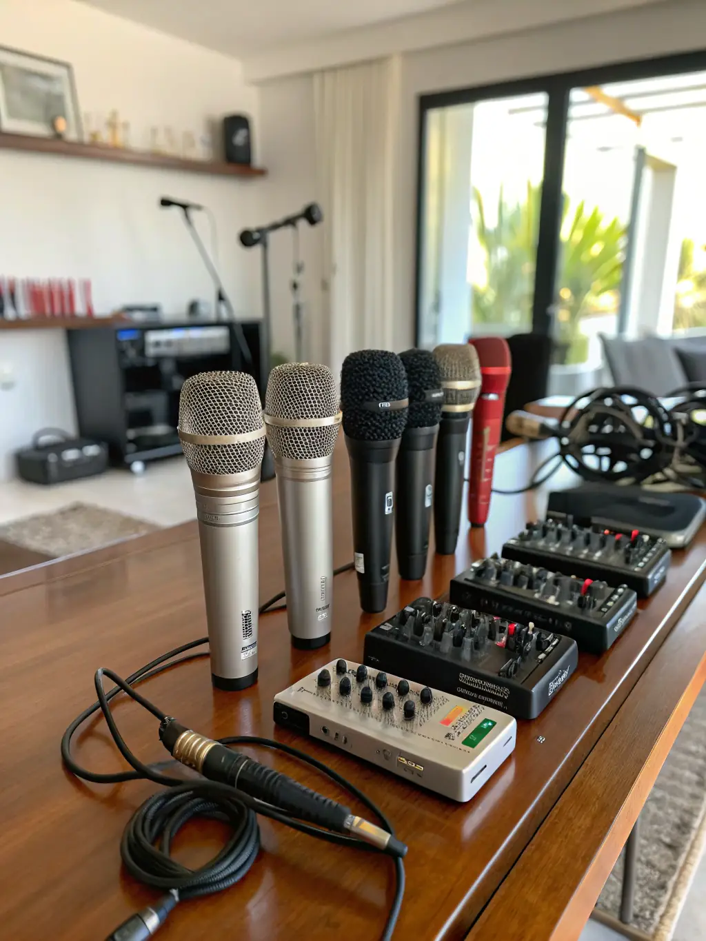 An image of musical instruments and recording equipment, symbolizing the resources provided by COLORADO STAFF to support music production.